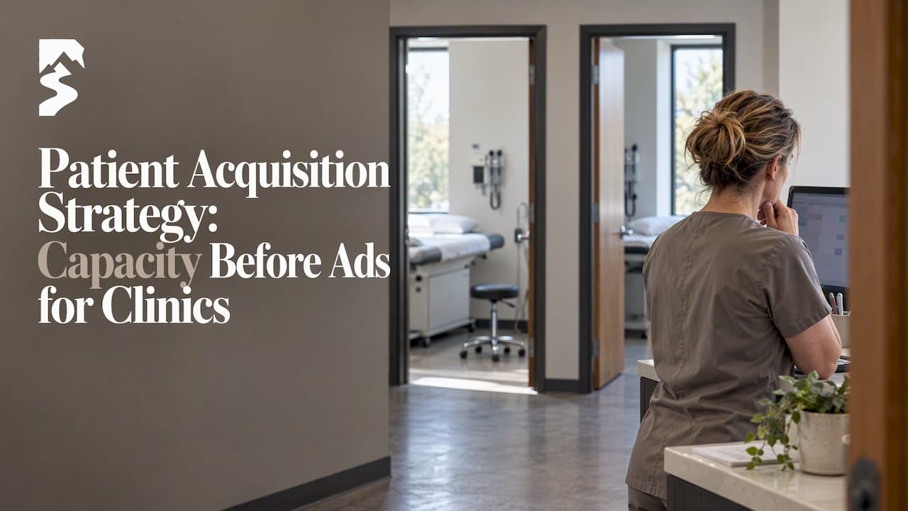 Patient Acquisition Strategy: Capacity Before Ads for Clinics
